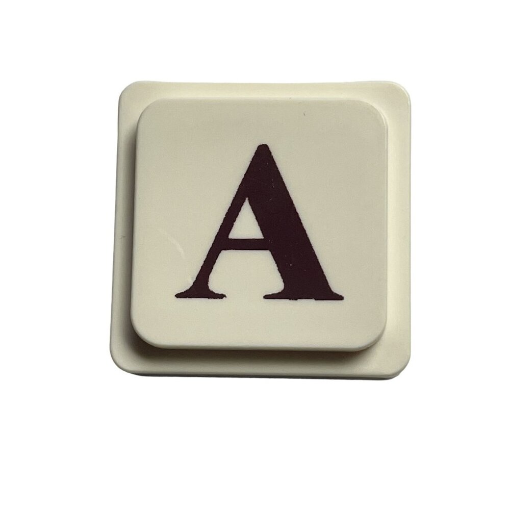 UpWords 3D Letter A Tile Replacement Stacking Word Game Piece 1988 Edition u Vin